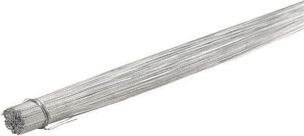 Value Collection - 12" Long, Bag Tie - Silver - Makers Industrial Supply