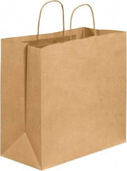 Made in USA - Kraft Grocery Bag - 13 x 7 x 13, Kraft - Makers Industrial Supply