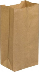 Made in USA - Kraft Grocery Bag - 4-3/4 x 2-15/16 x 8-9/16, Kraft - Makers Industrial Supply