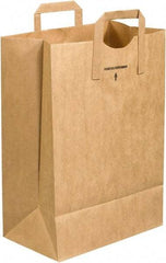 Made in USA - Kraft Grocery Bag - 12 x 7 x 17, Kraft - Makers Industrial Supply