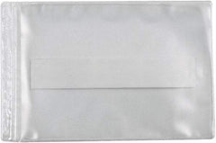 Superscan - 50 Piece Clear Press-On Vinyl Envelope - 9" High x 12" Wide - Makers Industrial Supply