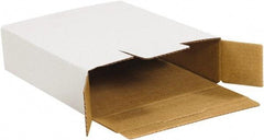 Made in USA - 8-5/8" Wide x 11-1/8" Long x 2-1/2" High Rectangle Crush Proof Mailers - 1 Wall, White - Makers Industrial Supply