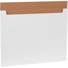 Made in USA - 22" Wide x 28" Long x 1/4" High Rectangle Crush Proof Mailers - 1 Wall, White - Makers Industrial Supply