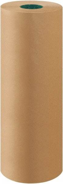 Made in USA - 1,000' Long x 24" Wide Roll of Virgin Kraft Paper - 30 Lb Paper Weight - Makers Industrial Supply