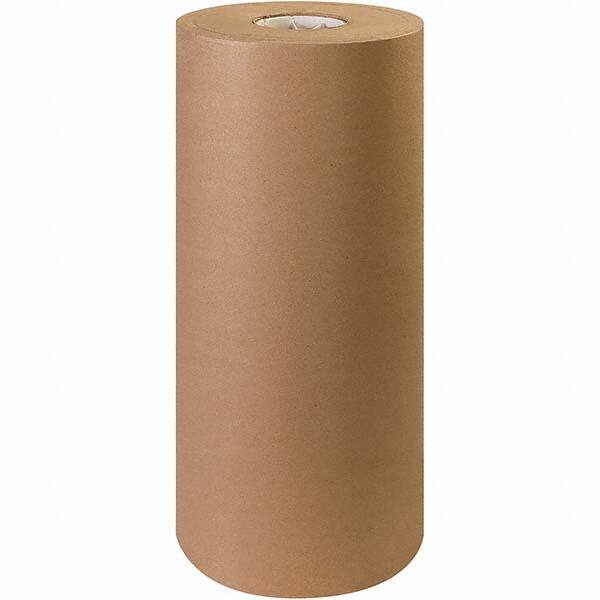 Made in USA - 600' Long x 20" Wide Roll of Recycled Kraft Paper - 60 Lb Paper Weight - Makers Industrial Supply