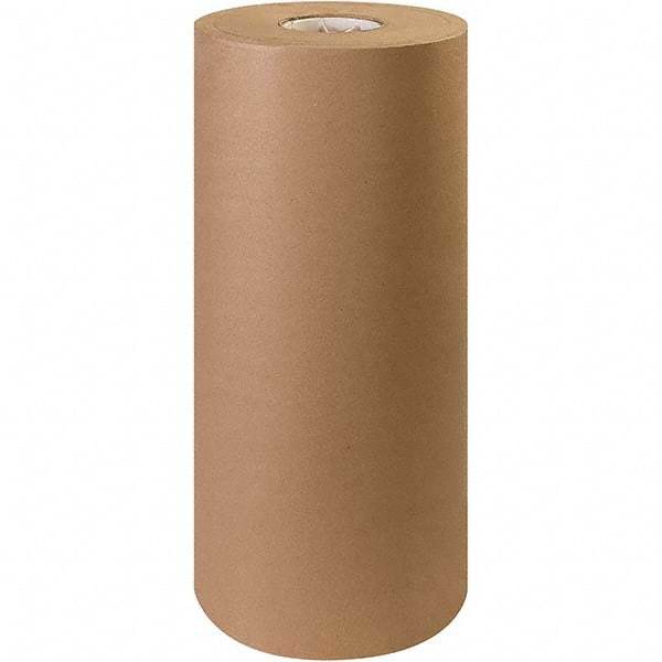 Made in USA - 900' Long x 20" Wide Roll of Recycled Kraft Paper - 40 Lb Paper Weight - Makers Industrial Supply