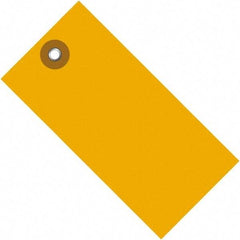 Dupont - 2-3/4" High x 1-3/8" Long, Safety & Facility Blank Tag - Orange Spunbonded Olefin - Makers Industrial Supply