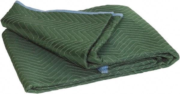 Value Collection - 72" Long x 80" Wide Cotton/Poly Blend Tarp & Dust Cover - Green - Makers Industrial Supply