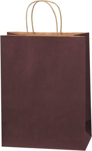 Made in USA - Kraft Grocery Bag - 10 x 5 x 13, Brown - Makers Industrial Supply