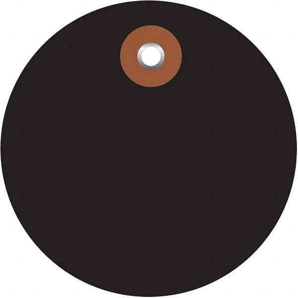 Made in USA - Safety & Facility Blank Tag - Black Vinyl - Makers Industrial Supply