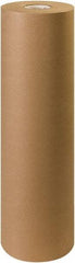 Made in USA - 1,200' Long x 30" Wide Roll of Recycled Kraft Paper - 30 Lb Paper Weight - Makers Industrial Supply