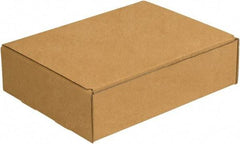 Made in USA - 8" Wide x 12" Long x 3" High Rectangle Crush Proof Mailers - 1 Wall, Kraft (Color) - Makers Industrial Supply