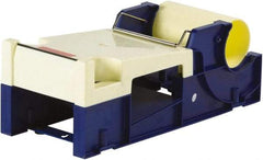 Import - 4" Wide, Single Roll, Manual Table/Desk Tape Dispenser - Plastic, Unlimited Dispensed Tape Length - Makers Industrial Supply