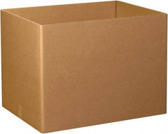 Made in USA - 30" Wide x 40" Long x 30" High Rectangle Heavy Duty Corrugated Box - 3 Walls, Kraft (Color), 280 Lb Capacity - Makers Industrial Supply