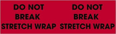 Tape Logic - 10" Long, Fluorescent Red Paper Shipping Label - For Multi-Use - Makers Industrial Supply