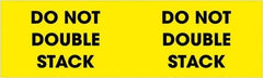 Tape Logic - 10" Long, Fluorescent Yellow Paper Shipping Label - For Multi-Use - Makers Industrial Supply