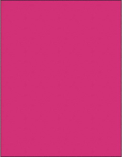 Tape Logic - 11" Long, Fluorescent Pink Paper Laser Label - For Laser Printers - Makers Industrial Supply