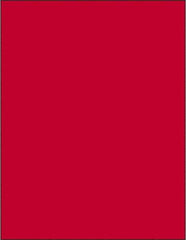 Tape Logic - 11" Long, Fluorescent Red Paper Laser Label - For Laser Printers - Makers Industrial Supply