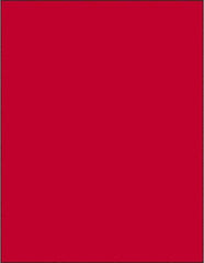 Tape Logic - 11" Long, Fluorescent Red Paper Laser Label - For Laser Printers - Makers Industrial Supply