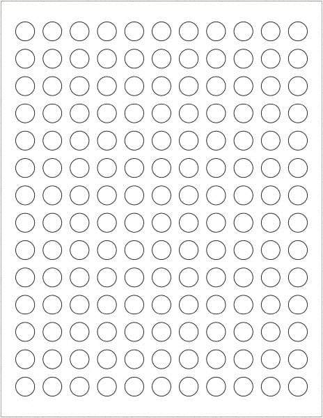 Tape Logic - 1/2" Long, White Paper Laser Label - For Laser Printers - Makers Industrial Supply