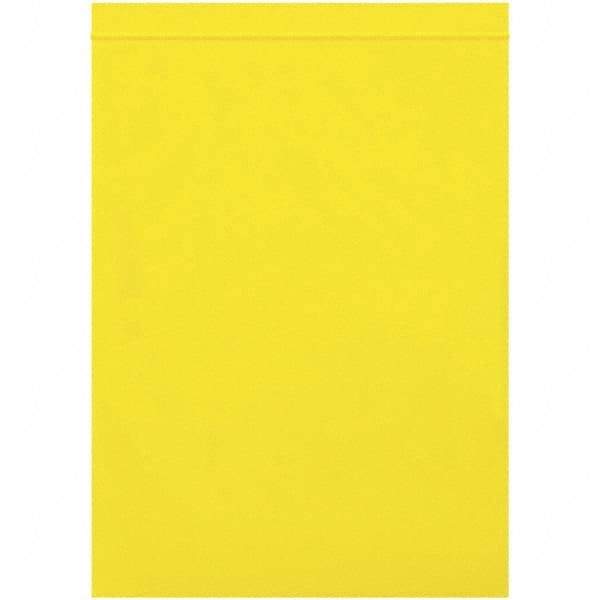 Value Collection - 9 x 12", 2 mil Reclosable Polybags - Yellow - Makers Industrial Supply