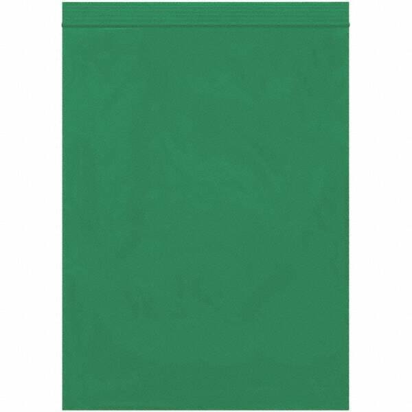 Value Collection - 9 x 12", 2 mil Reclosable Polybags - Green - Makers Industrial Supply