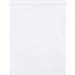 Value Collection - 8 x 10", 2 mil Reclosable Polybags - White - Makers Industrial Supply