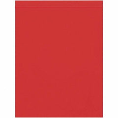 Value Collection - 8 x 10", 2 mil Reclosable Polybags - Red - Makers Industrial Supply