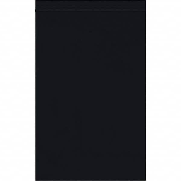 Value Collection - 6 x 9", 2 mil Reclosable Polybags - Black - Makers Industrial Supply