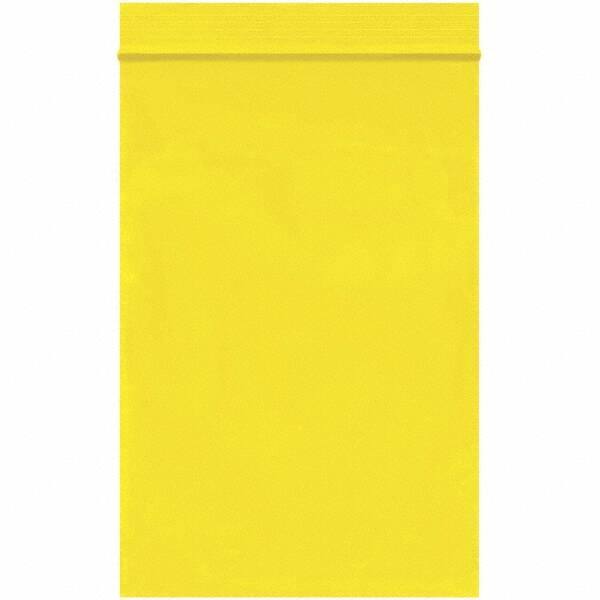 Value Collection - 4 x 6", 2 mil Reclosable Polybags - Yellow - Makers Industrial Supply