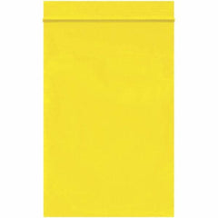 Value Collection - 4 x 6", 2 mil Reclosable Polybags - Yellow - Makers Industrial Supply