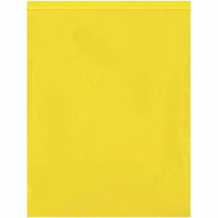 Value Collection - 12 x 15", 2 mil Reclosable Polybags - Yellow - Makers Industrial Supply