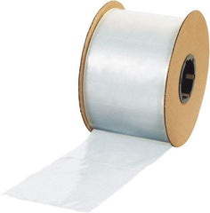 Made in USA - 5 x 7", 4 mil Roll Polybags - Clear - Makers Industrial Supply