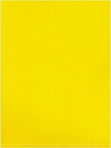 Value Collection - 9 x 12", 2 mil Flat Polybags - Yellow - Makers Industrial Supply