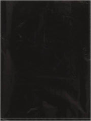 Value Collection - 9 x 12", 2 mil Flat Polybags - Black - Makers Industrial Supply