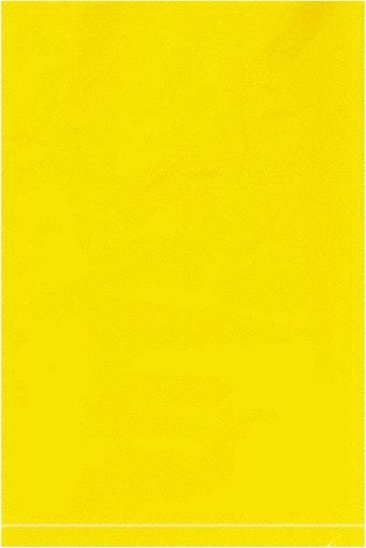 Value Collection - 6 x 9", 2 mil Flat Polybags - Yellow - Makers Industrial Supply