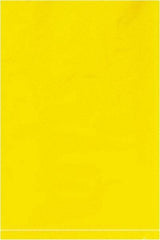 Value Collection - 6 x 9", 2 mil Flat Polybags - Yellow - Makers Industrial Supply