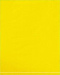 Value Collection - 8 x 10", 2 mil Flat Polybags - Yellow - Makers Industrial Supply