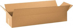 Made in USA - 8-1/2" Wide x 33" Long x 5" High Rectangle Corrugated Shipping Box - 1 Wall, Kraft (Color), 65 Lb Capacity - Makers Industrial Supply