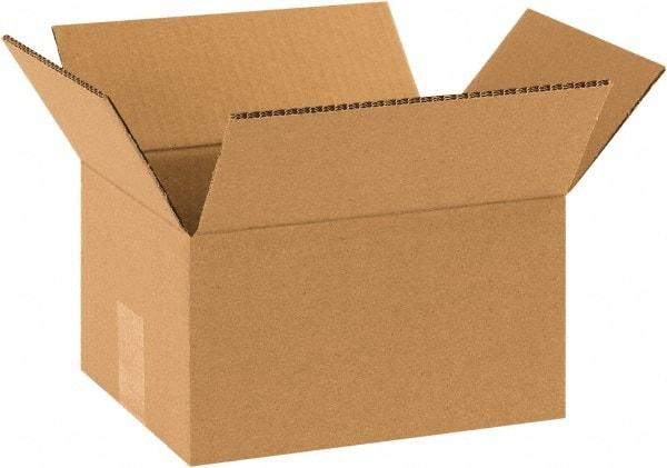 Made in USA - 8" Wide x 10" Long x 6" High Rectangle Heavy Duty Corrugated Box - 2 Walls, Kraft (Color), 100 Lb Capacity - Makers Industrial Supply