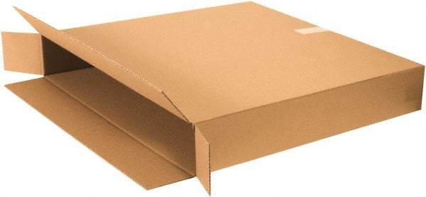 Made in USA - 8" Wide x 70" Long x 42" High Rectangle Moving Boxes - 1 Wall, Kraft (Color), 140 Lb Capacity - Makers Industrial Supply