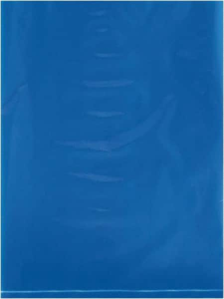 Value Collection - 9 x 12", 2 mil Flat Polybags - Blue - Makers Industrial Supply