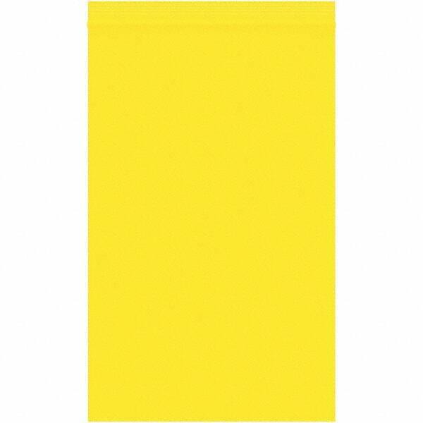 Value Collection - 5 x 8", 2 mil Reclosable Polybags - Yellow - Makers Industrial Supply