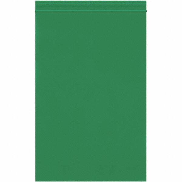 Value Collection - 6 x 9", 2 mil Reclosable Polybags - Green - Makers Industrial Supply