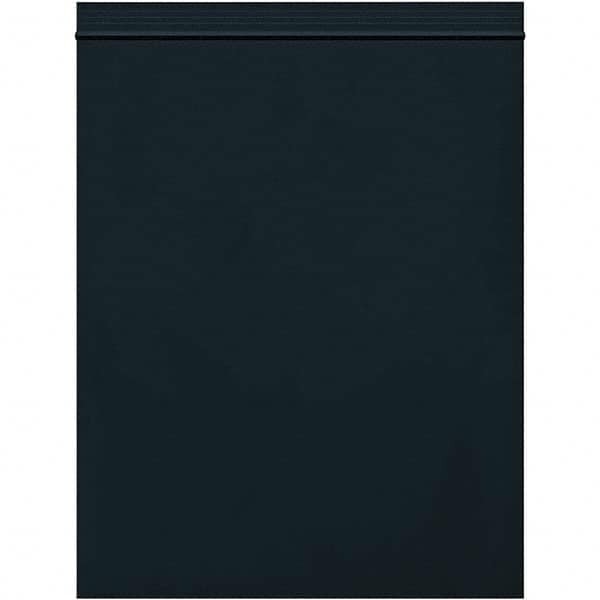 Value Collection - 8 x 10", 2 mil Reclosable Polybags - Black - Makers Industrial Supply