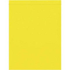 Value Collection - 8 x 10", 2 mil Reclosable Polybags - Yellow - Makers Industrial Supply