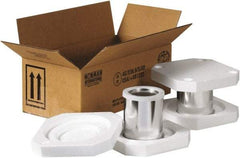 Made in USA - 10-1/4" Long x 5-1/8" Wide x 6-3/16" High Shipper Kit - Each - Makers Industrial Supply