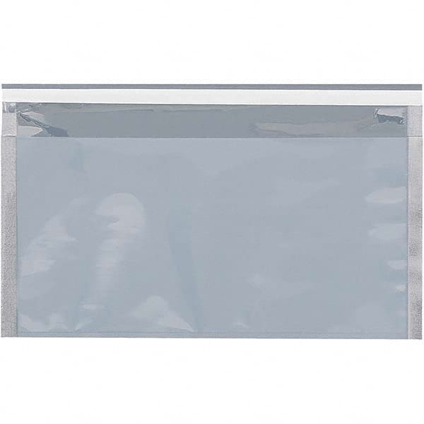 Value Collection - 10-1/4" Long x 6-1/4" Wide Peel-Off Self-Seal Glamour Mailer - Translucent Silver - Makers Industrial Supply