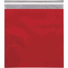 Value Collection - 13" Long x 10-3/4" Wide Peel-Off Self-Seal Metallic Mailer - Red - Makers Industrial Supply