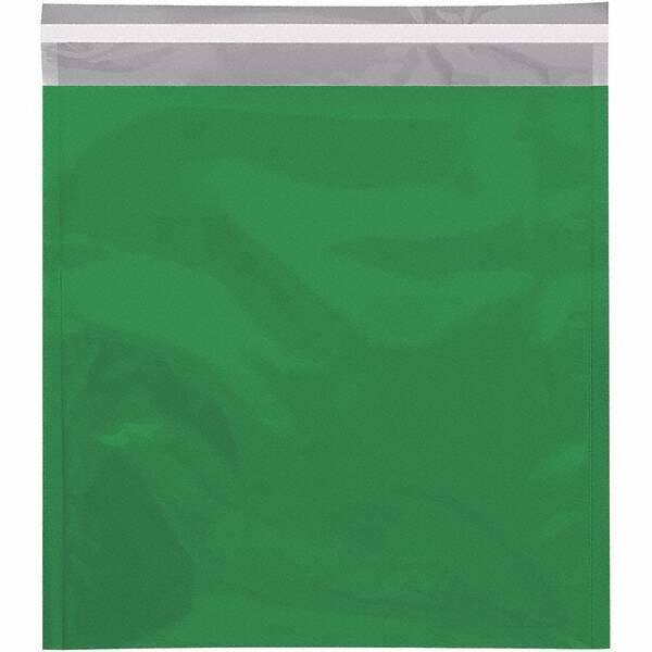 Value Collection - 13" Long x 10-3/4" Wide Peel-Off Self-Seal Metallic Mailer - Green - Makers Industrial Supply